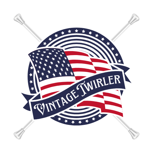 The Vintage Baton Twirler Logo